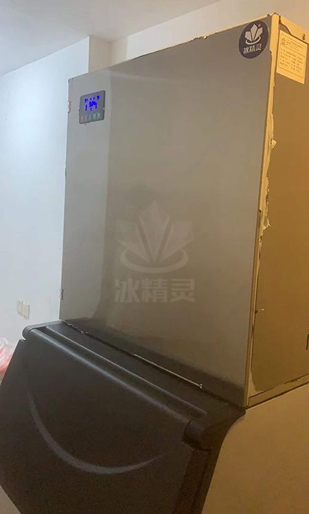 500公斤方塊制冰機交付寧波某大酒店使用